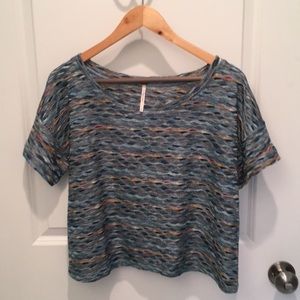 Free People short sleeve sweater